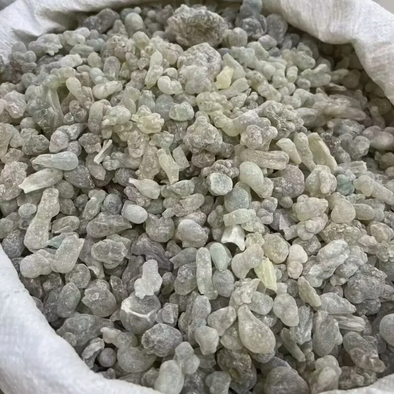 High Quality Oman Hojari Frankincense Natural Green Frankincense Burning Well Resin Incense Meditation Home Fragrance