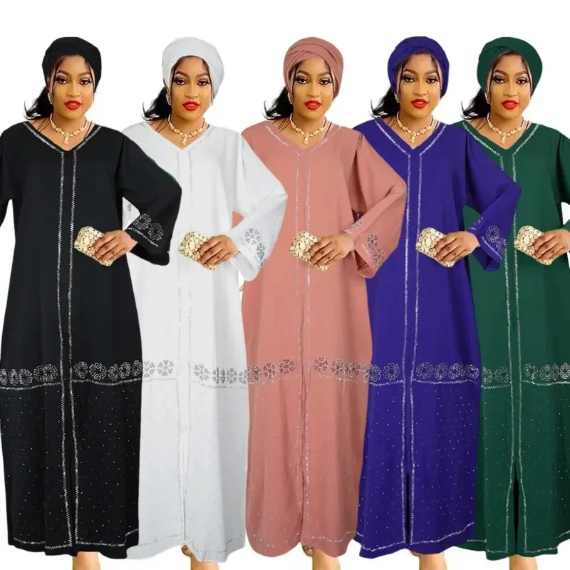 

Customized Customized Abayas For Women Dubai Luxury 2025 African Muslim Fashion Dress Caftan Marocain Evening Party Dresses Boub