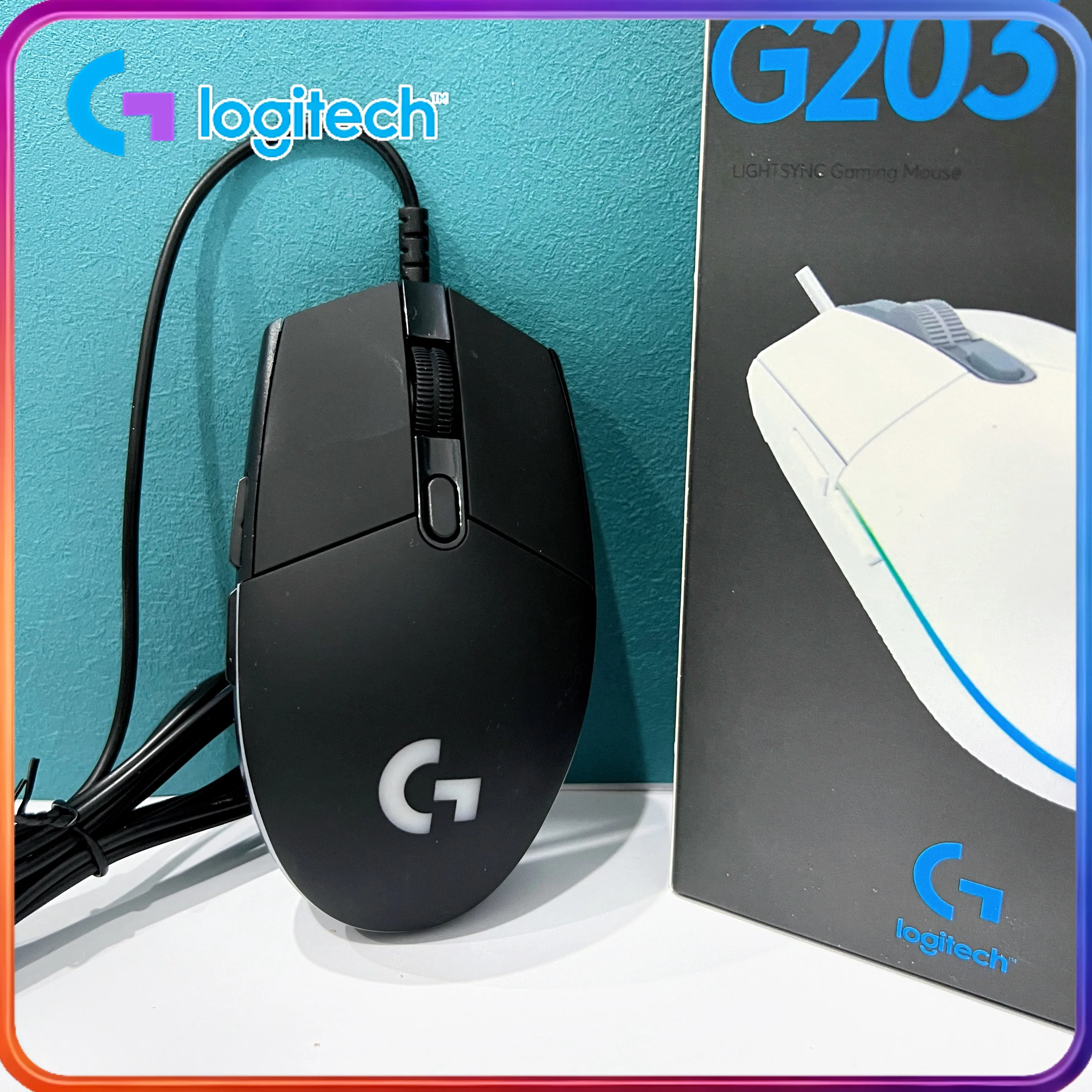 

Мышь Logitech G203 LightSync: высокопроизводительная игровая мышь начального уровня