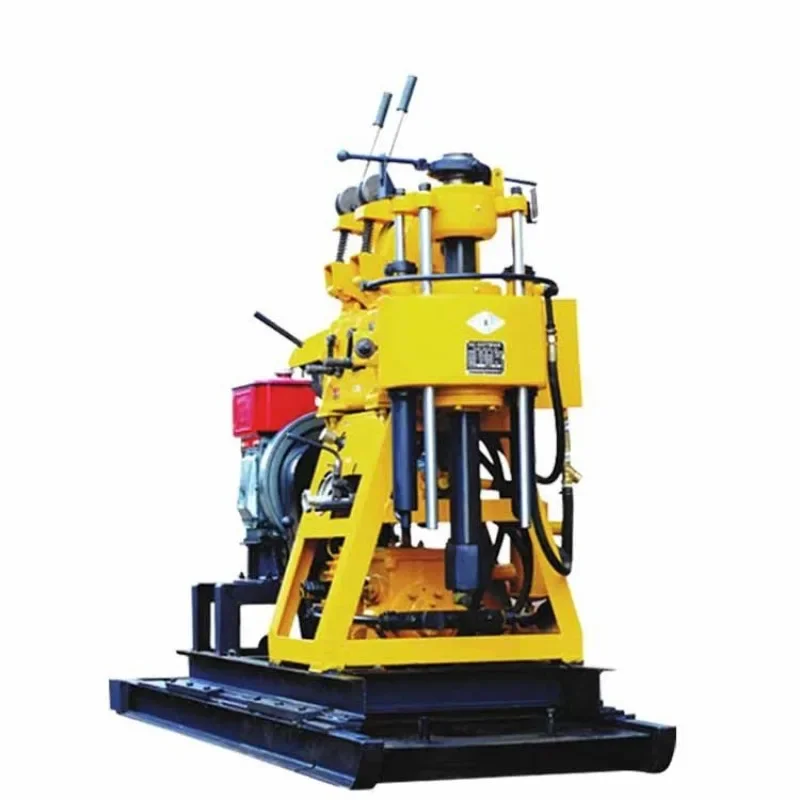 150 Meters Depth Diesel Engine Water Well Drilling Rig Machine for Rock Drilling