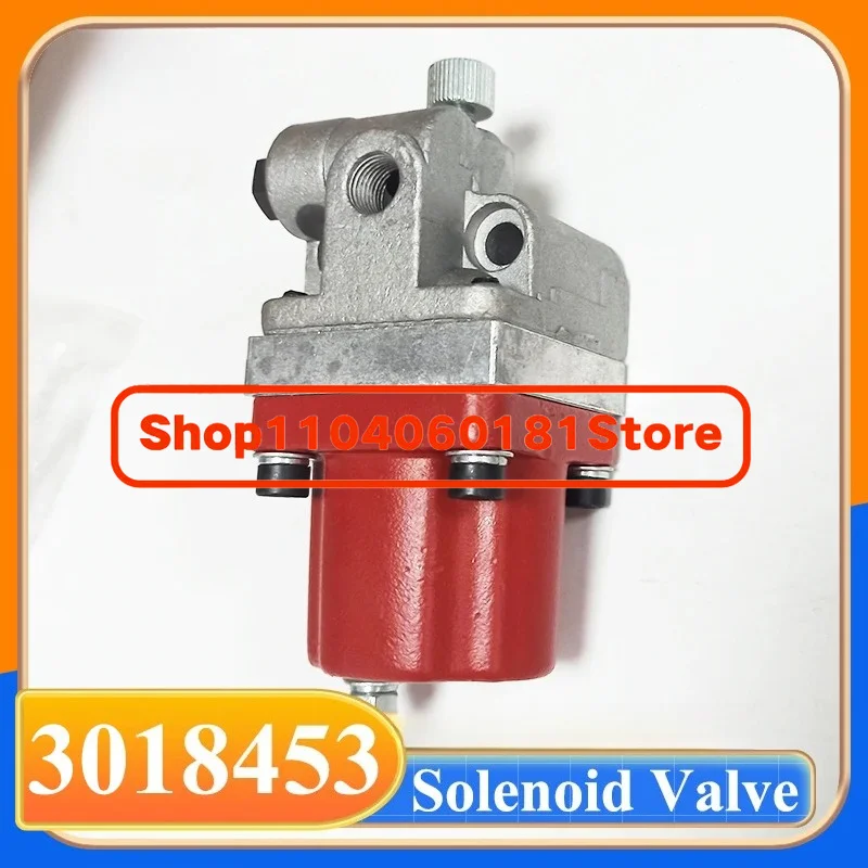 3018453 12V 24V Solenoid Valve Assembly Flameout Fuel Switching Valve for X15 K19 K38 K50 QSM11 NTA855