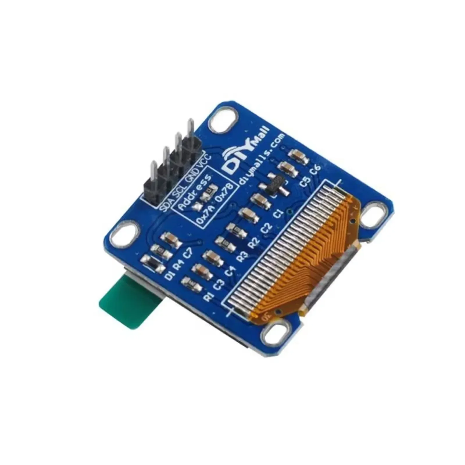 Módulo OLED de 0,96 pulgadas I2C IIC Serial 128x64 blanco azul y amarillo pantalla LCD 1 de 0,96 pulgadas para Arduino 51 STIM32