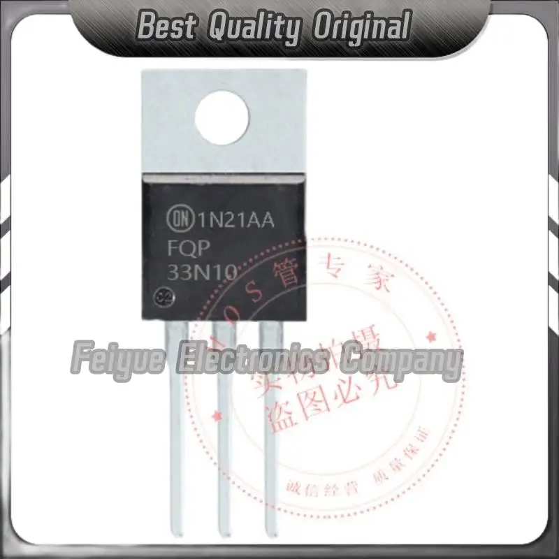 5PCS-20PCS  FQP33N10  TO-220 100V 33A    Best Quality Imported Original