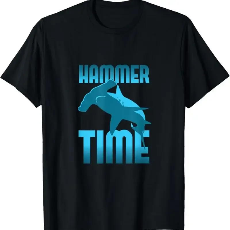 Funny Hammer Time Hammerhead Shark T Shirt
