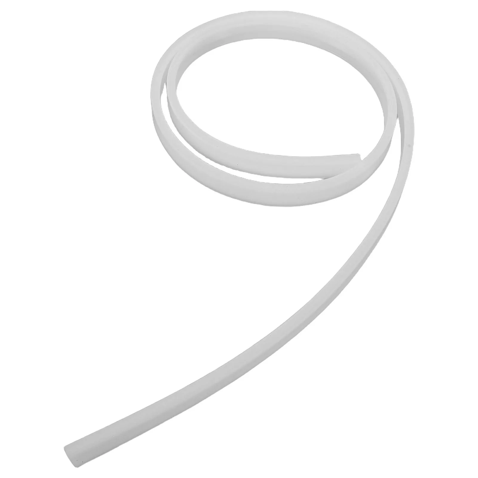 Curved 10Mm LED Light Strip Channel Diffuser Flexible PVC Casing for Even Light Distribution Dustproof Tape Lighting Track