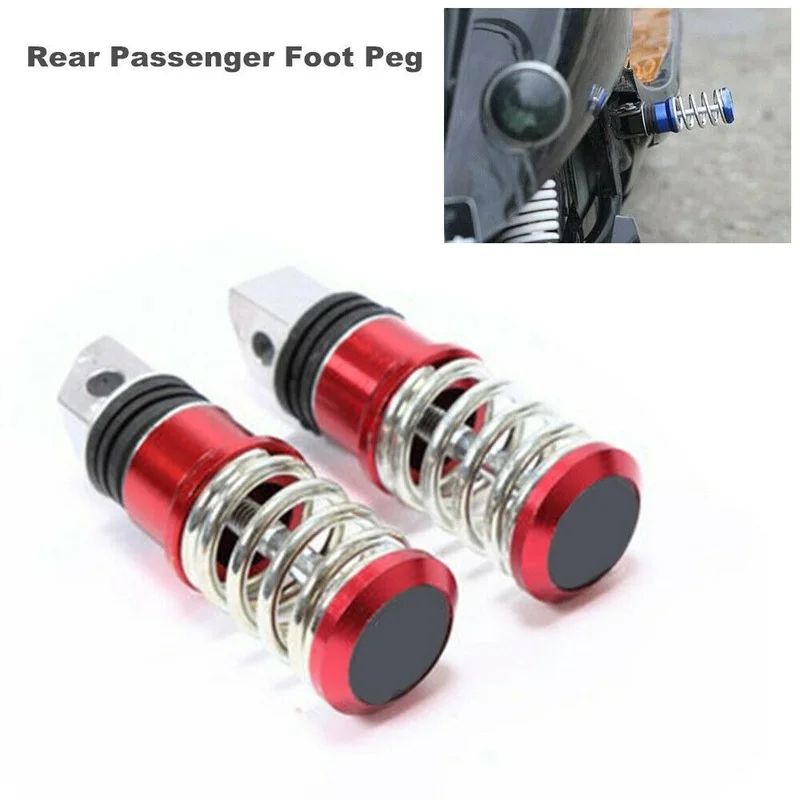 Universal Motorcycle Rear Passenger Foot Peg Set Foot Rest fit for Pit Dirt Bike acessorio motocicleta