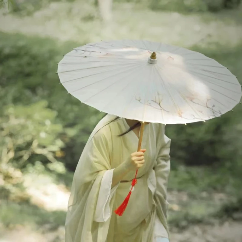 Antique oil paper umbrella, antique female Hanfu umbrella, handmade umbrella props