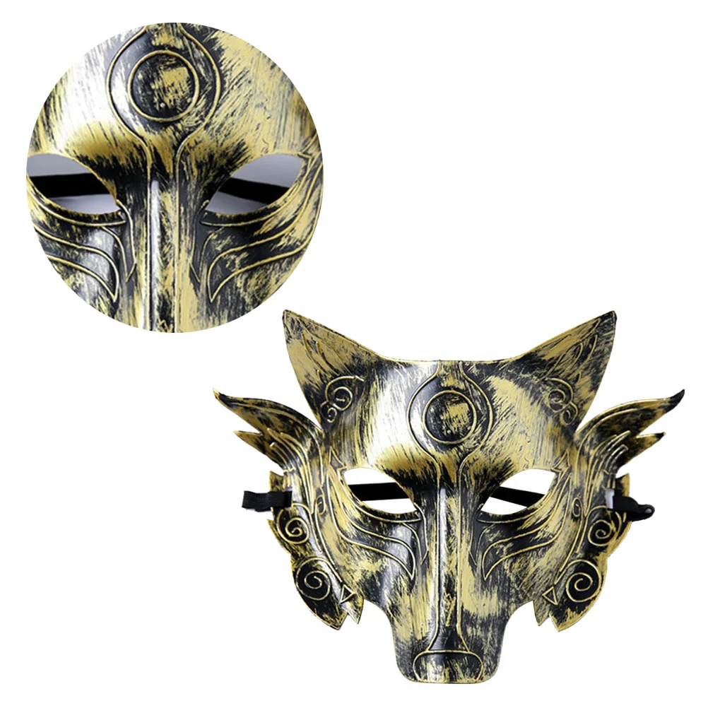 4 Pcs Halloween Costumes Cosplay Mask Wolf Animal Clothing Make up Simulation Man