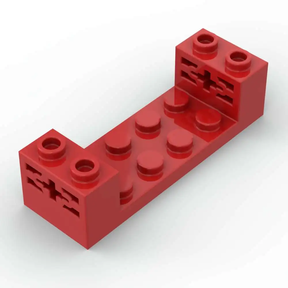 

MOC 1 шт. часть кирпича 65635 2x6x1 1/3 с осью, набор строительных блоков, отверстия и низы, булавки, аксессуары, игрушки, подарки на день рождения для детей