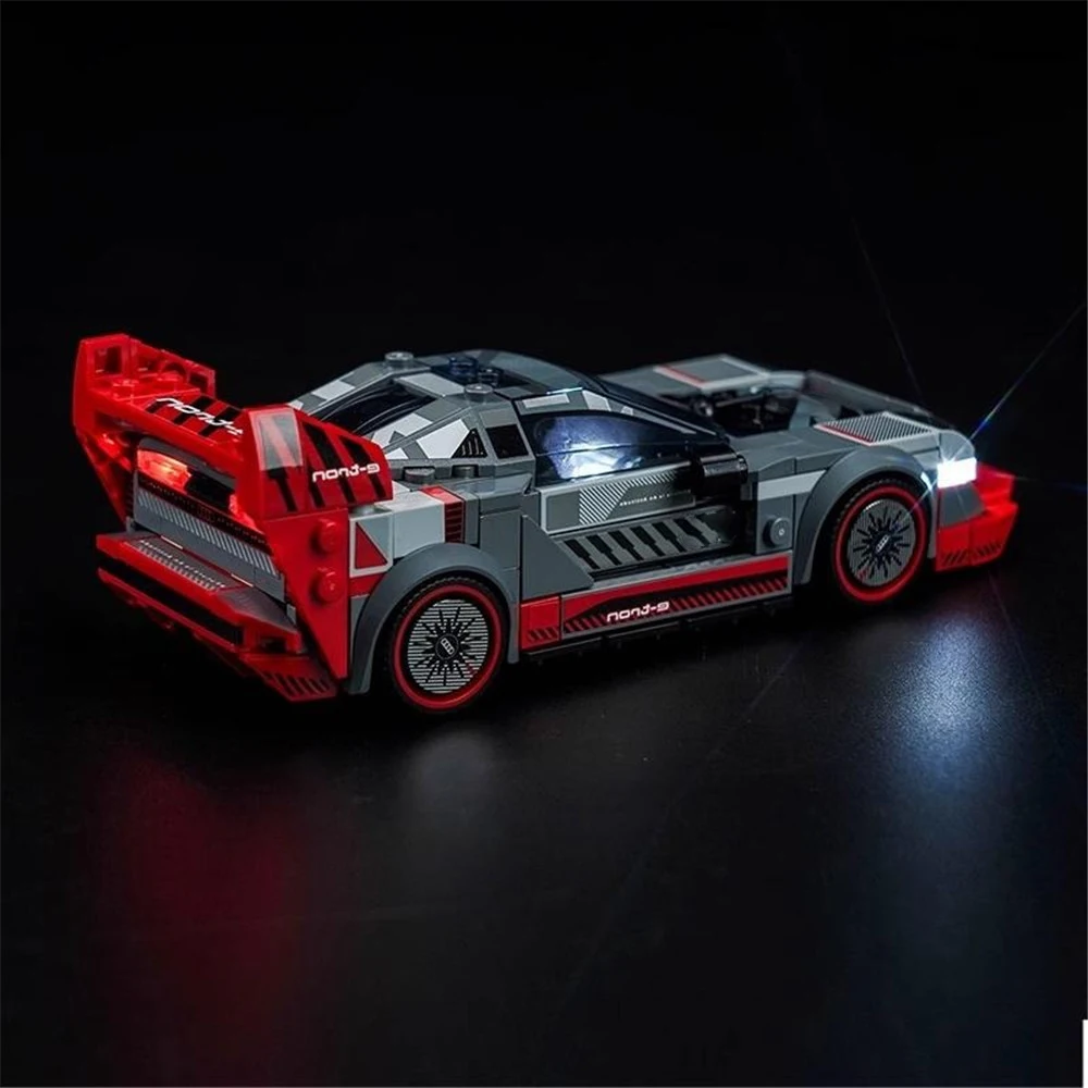 Lighting Set For 76921 S1 e-tron Quattro Speed Champions Racers Not Building Block(Only Led Light Kit)