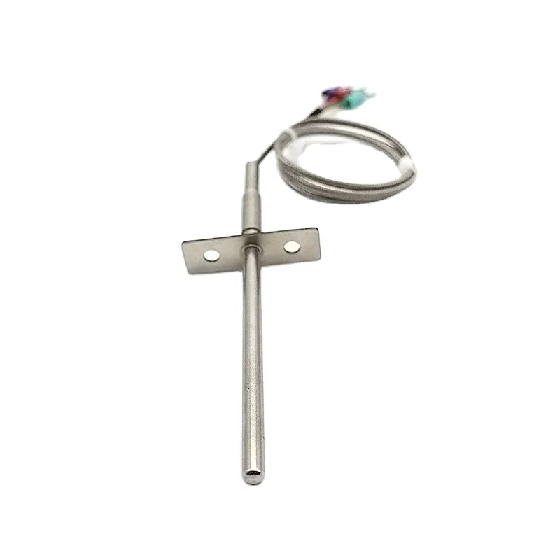 30PCS 5mm*100mm Probe K J PT100 Type 50mm 150mm 200mm -200~2500°C 1m 2m 3m 5m Cable Probe Industrial Thermocouple Temperature Se