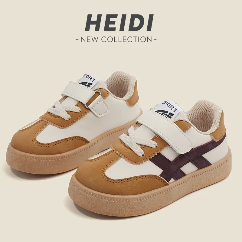 New Spring Autumn Boy Girl Non-slip Breathable Running Casual Shoes Kids Soft-soled Sports Shoes Children Casual Campus Sneakers