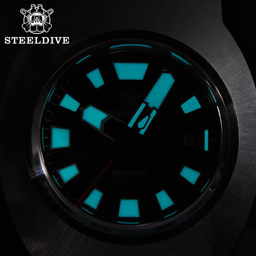 STEELDIVE Official SD1920 New In 2026 45mm BGW9 Luminous Thick Sapphire Glass 1000M Waterproof NH35 Automatic Mens Dive Watches