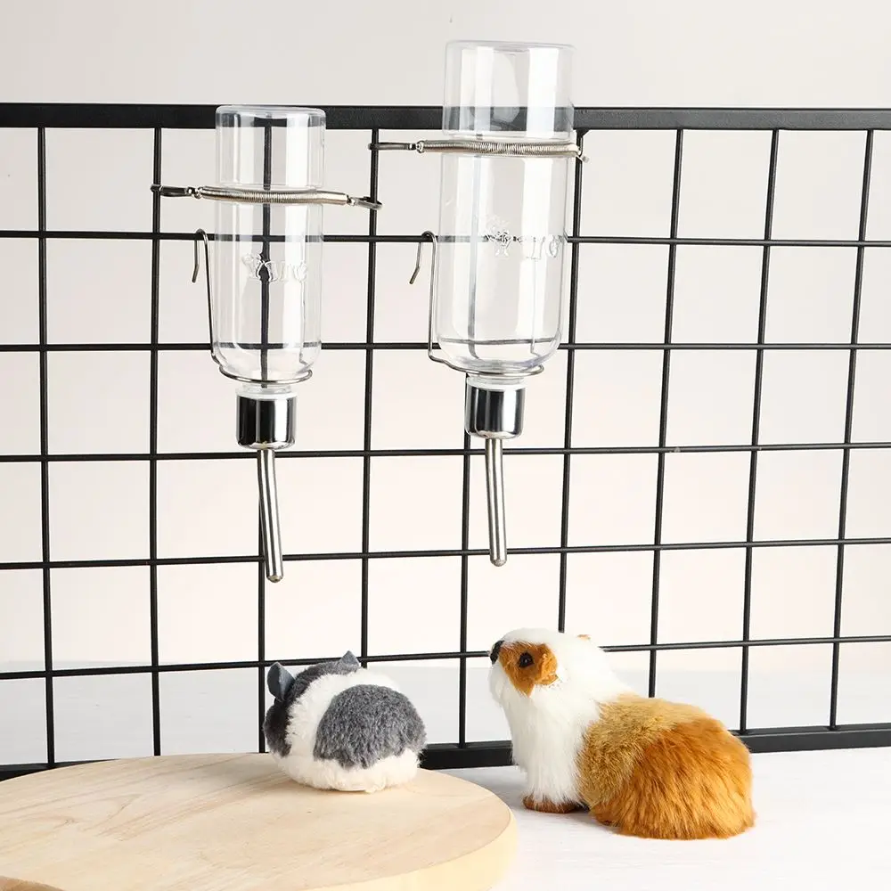 180ml/350ml Pet Automatic Drinking Device Small Animal Drinking Fountain Rabbit Hamster Water Bottle