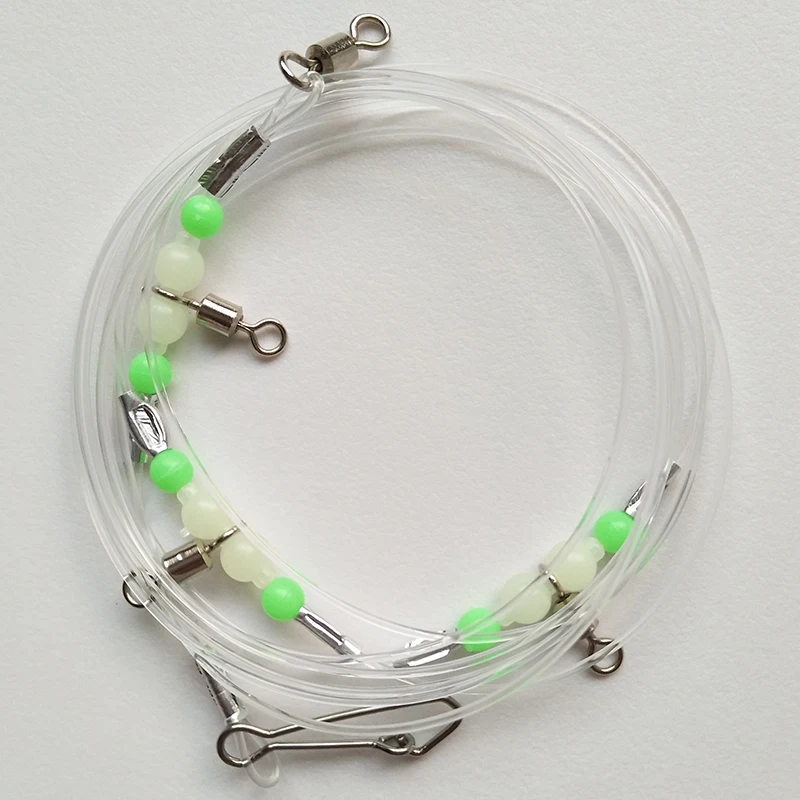 Lunker Pickerel Rig Bright Luminous Rock Fishing Sabiki Hairtail Bass