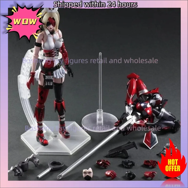 NEW SPOT X Task Force Suicide Squad Figure Pa Changed Clown Woman Figure 2 Generation Movable Doll Boxed Figure Toy Ornament