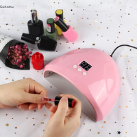 Nail Phototherapy Machine USB Nail Lamp 12 UV LEDs Light Curing 36W Nail Polish Gel Infrared Sensor Varnish Cured Machine Nail