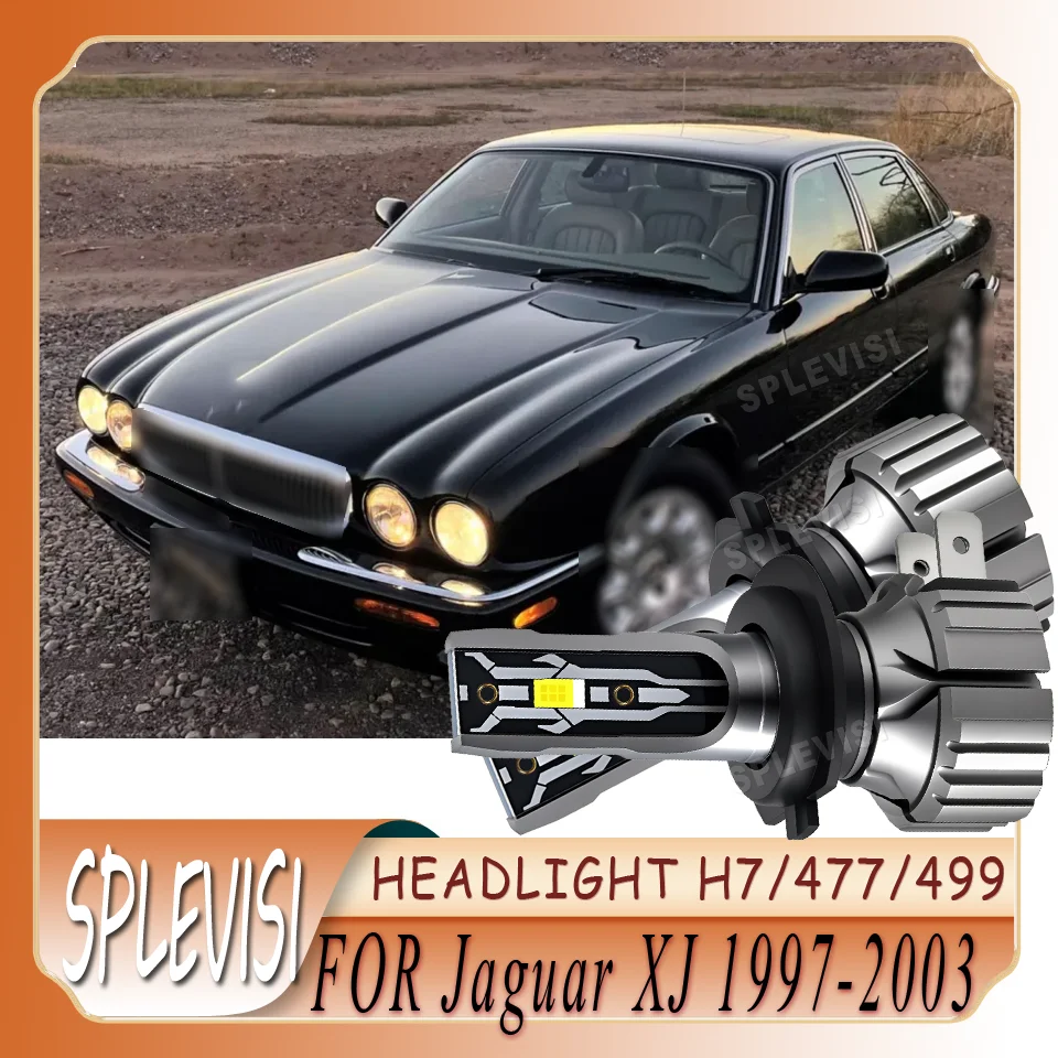 

Quick Setup Car Waterproof & Shockproof Durable for Night Safety h7 Headlight For Jaguar XJ 1997 1998 1999 2000 2001 2002 2003