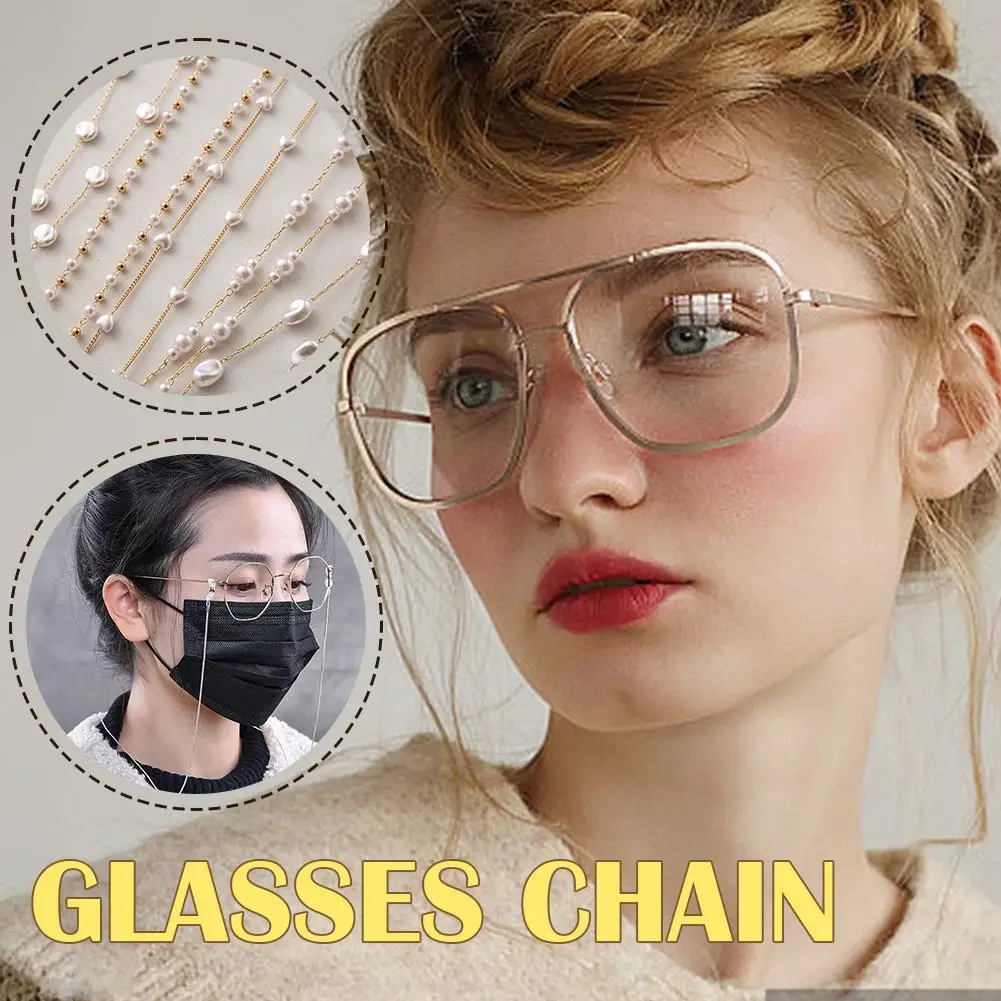 Bohemian Glasses Chain para mulheres, elegante Flower Shell, corrente de máscara, Lanyard Sunglasses Accessories, Wholesale