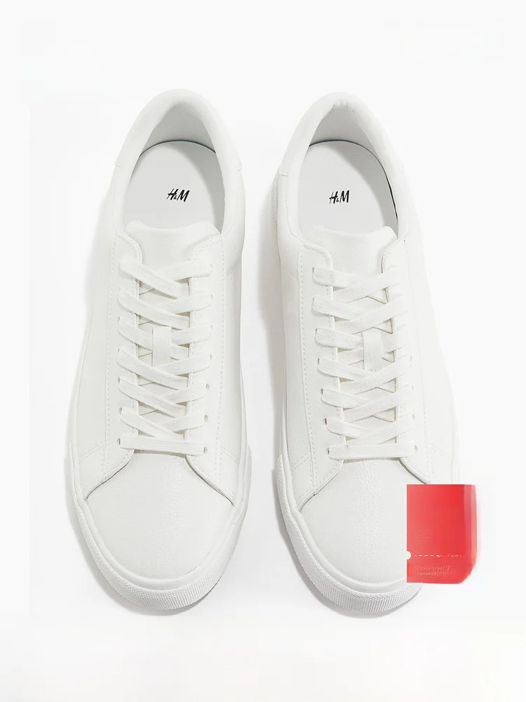

H&M Men's Sports Shoes Summer Lightweight Casual Fashion Sneakers round Toe Cotton Lined Unisex Color Shoelaces Closure