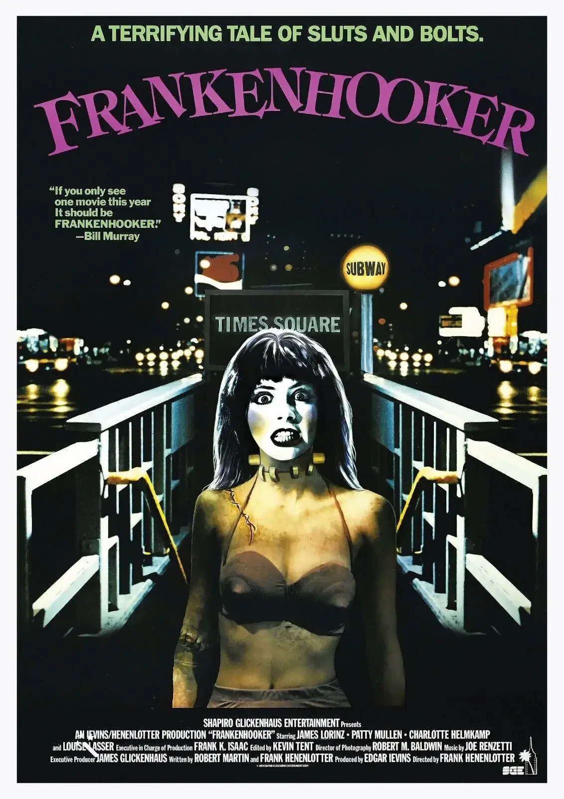Frankenhooker Movie Print Art Canvas Poster For Living Room Decor Home Wall Picture