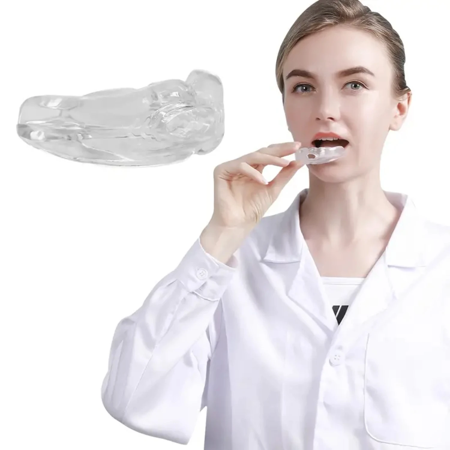 Comfortable, Portable, and Durable Sports Dental Mouth Guard for Adults with Braces - Ideal for Men and Women - Ensuring Protect