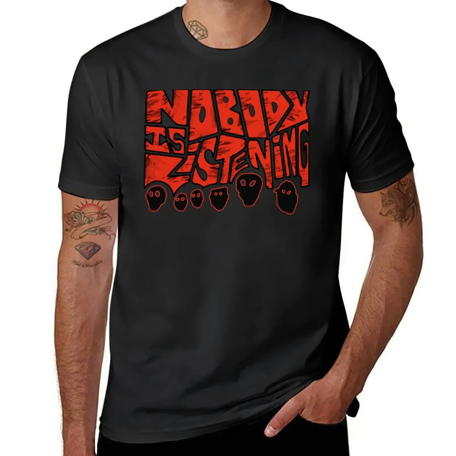 

Zayn Malik nobody is listening T-Shirt heavyweights vintage shirts graphic tees anime stuff mens t shirts pack