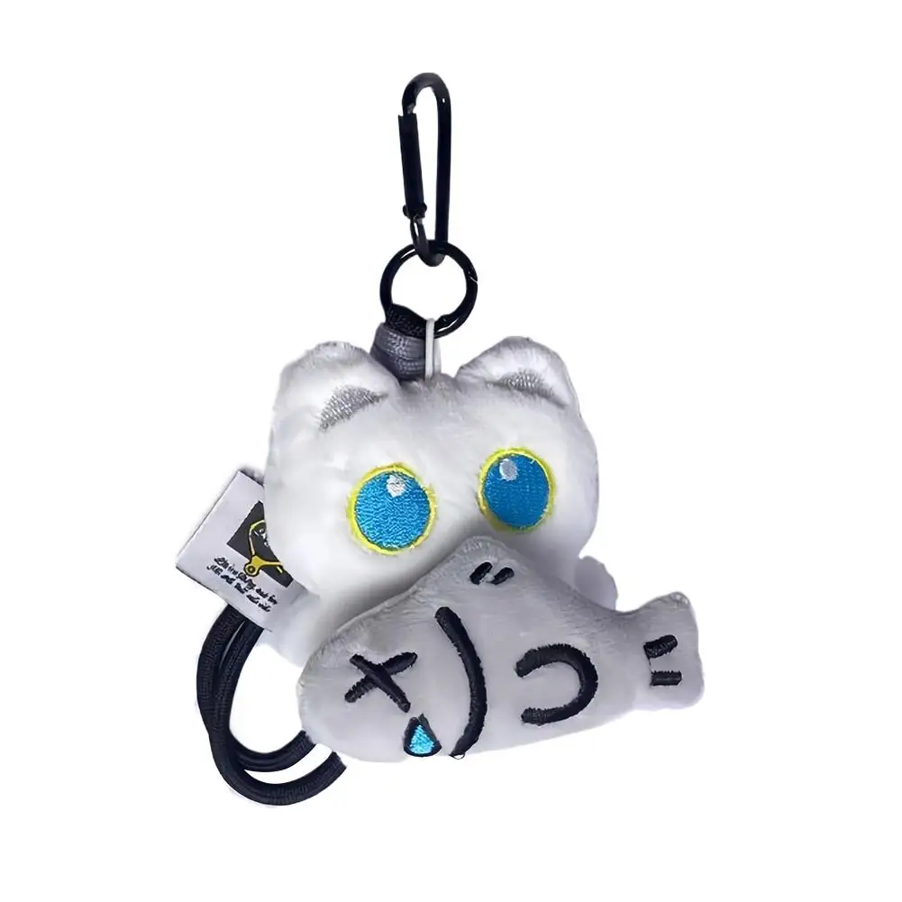 1/2/3 قطعة كول أفخم الأسود القط دمية لعبة حقيبة سلسلة مفاتيح قلادة جالبة للحظ سيارة كيرينغ اكسسوارات للنساء الرجال الأصدقاء الهدايا