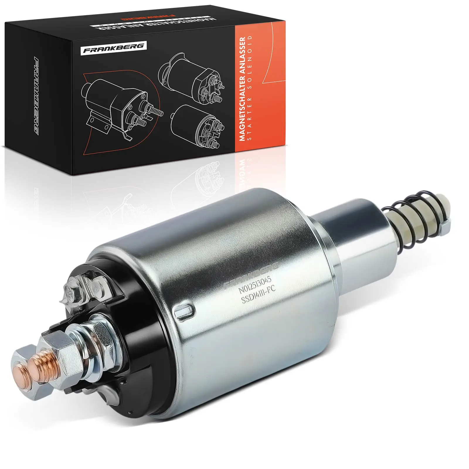Frankberg 1x Magnetische schakelaar Starter voor Mercedes-Benz T1 B601 B602 S123 2.2L-3.0L 0331401011 ZM4744