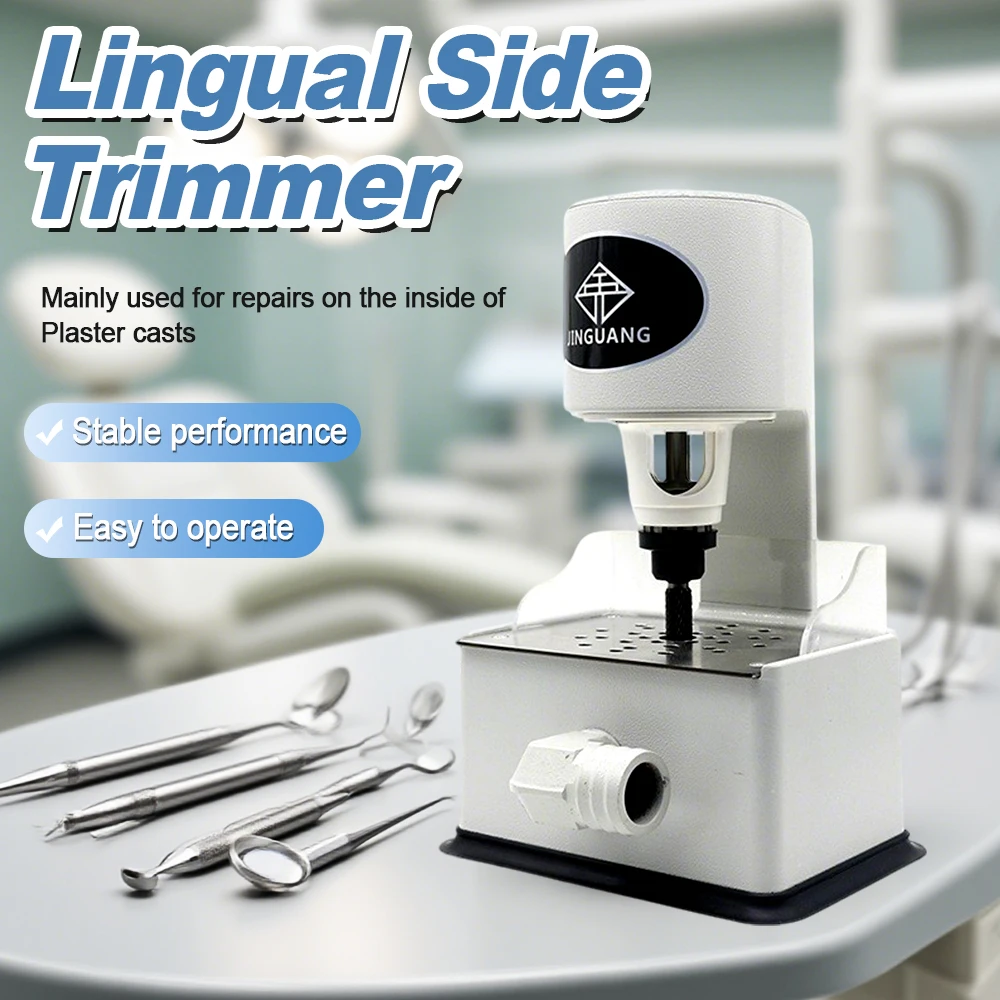 

100 Вт стоматологическая лингвальная шлифовальная машина, триммер для стоматологической клиники, ортодонтический лингвальный триммер, стоматологический техник, машина для лингвальной обрезки