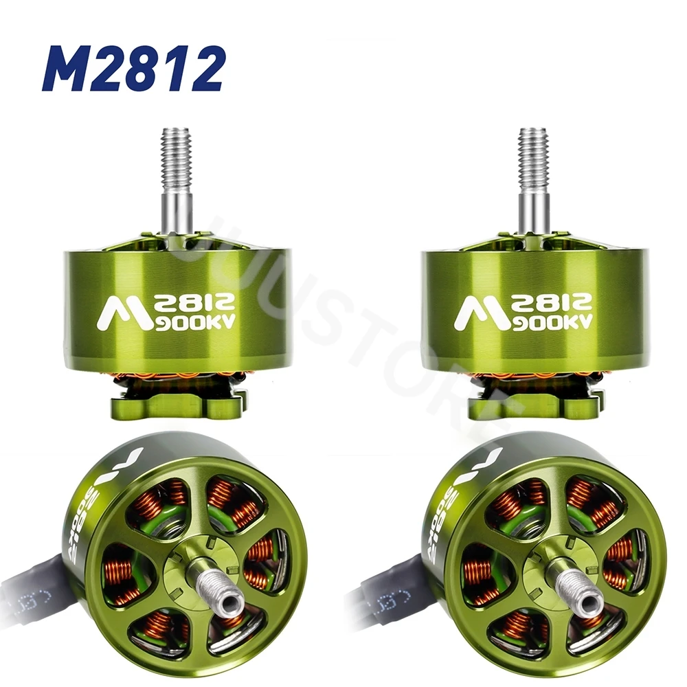 

4PCS Flashhobby M2812 2812 900KV 3-6S High Speed Brushless Motor for 8 Inch Long Range RC FPV Racing Drone