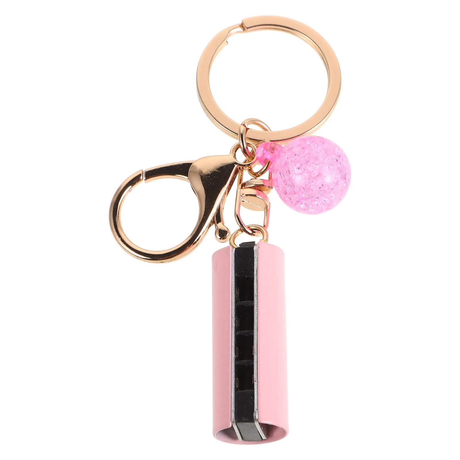 

Pendant Small Harmonica Keychain Child Music Party Favors Zinc Alloy Decorative