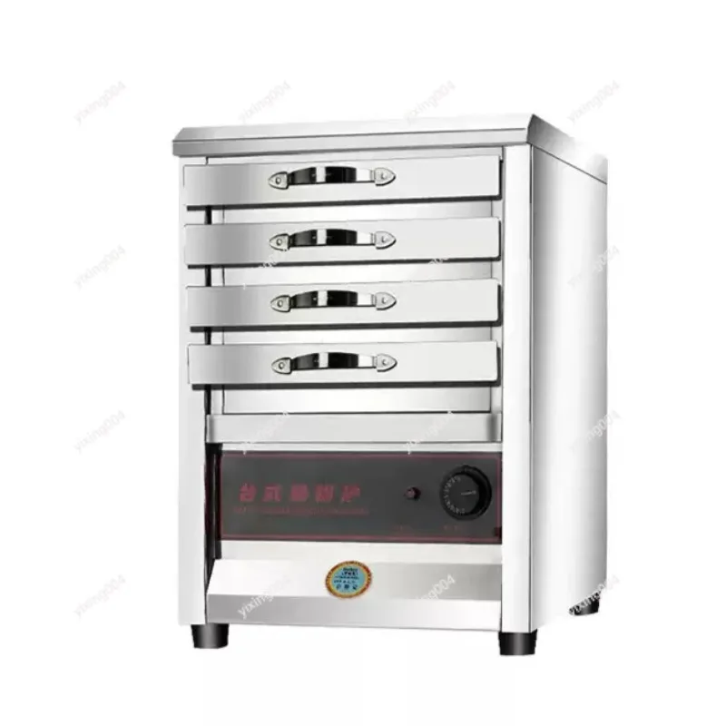Drawer‑Style Electric Steaming Machine, Small Stainless Steel Steamer for Commercial Kitchen