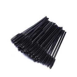 5PCS / 50pcs Makeup Brushes Nylon Disposable Eyelash Bushes Plastic Eyebrow Mascara Sets & Kits Eyelash Comb Brush for Eyelashes