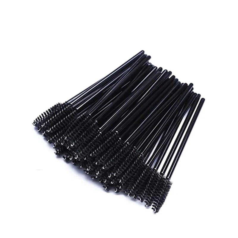 5Pcs/50Pcs Makeup Brushes Nylon Disposable Eyelash Bushes Plastic Eyebrow Mascara Sets & Kits Eyelash Comb Brush for Eyelashes