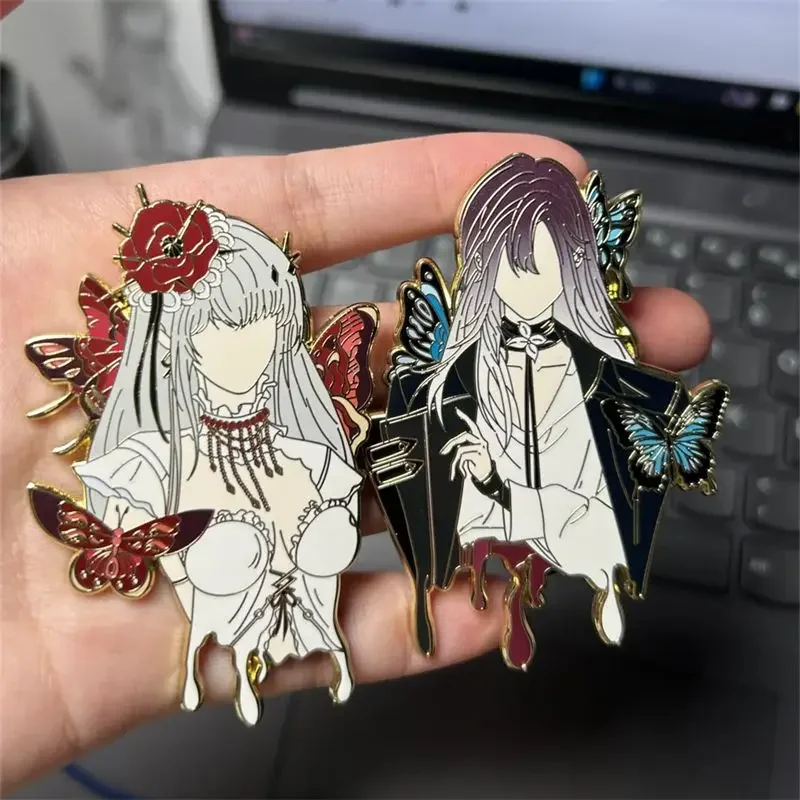 

Anime Path to Nowhere Shalom Deren Cosplay Metal Badge Pin Brooch Collection Cospay Gift