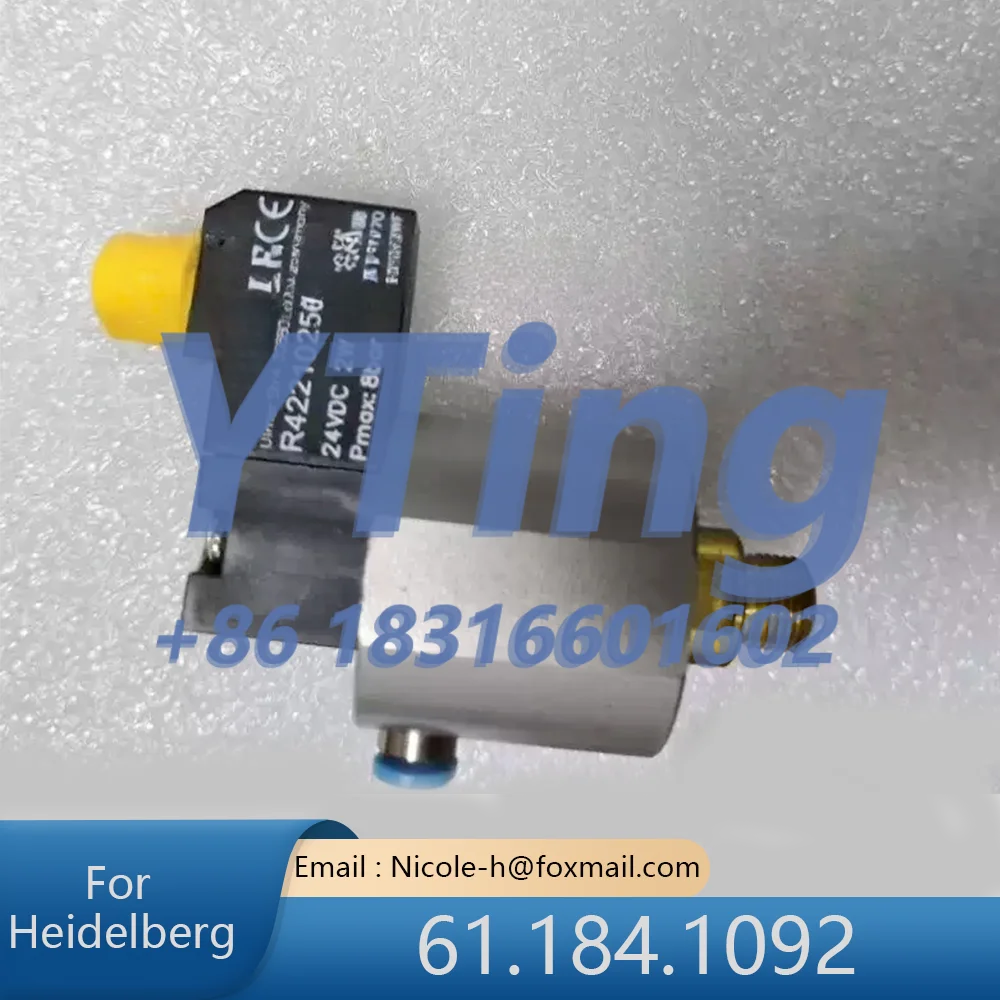 

Запчасти для печатных машин Heidelberg: Электромагнитный клапан автоматической очистки ротационного цилиндра CD102, номер 61.184.1092