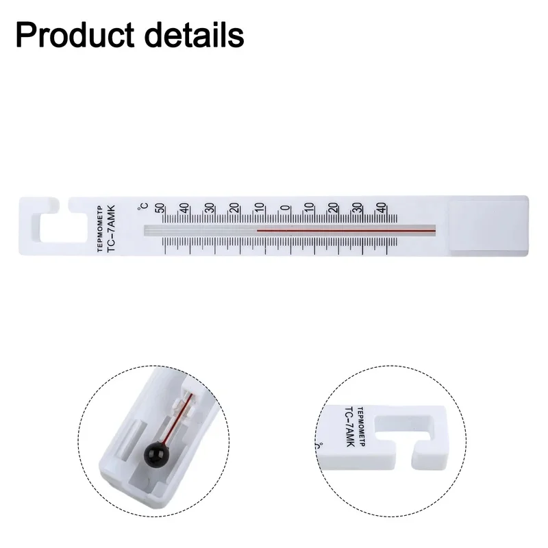 Digital Refrigerator Thermometer with Fahrenheit Celsius Display Accurate Temperature Monitor for Home Freezer Cooler Fridge and