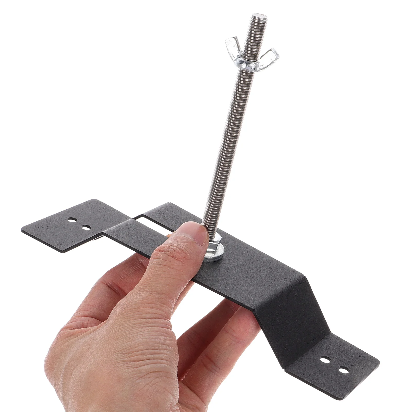 حامل الإطارات الاحتياطية المثبت على الحائط، حامل فولاذي عالي التحمل، مقطورة عالمية مناسبة للوصول السريع في حالات الطوارئ، رف تخزين آمن