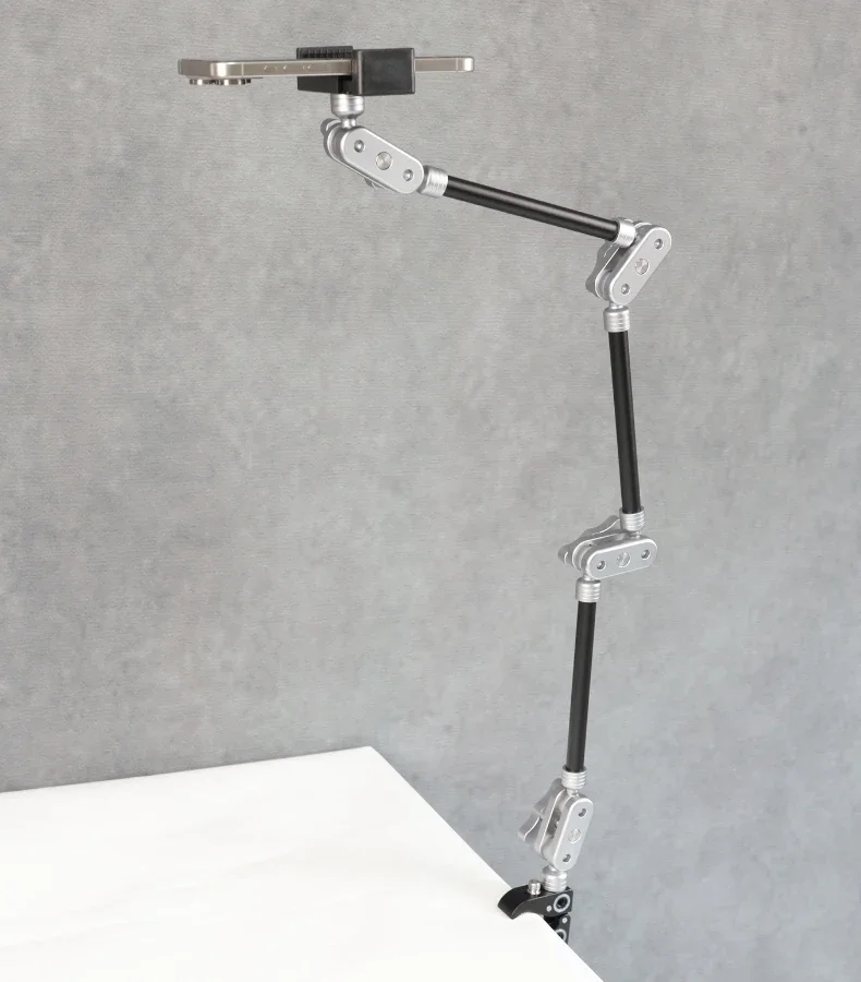 BEXIN Multifunktionaler Drehbarer Teleskop-Universalarm aus Aluminiumlegierung, Tischhalterung, Kombinations-Set – Detail 11