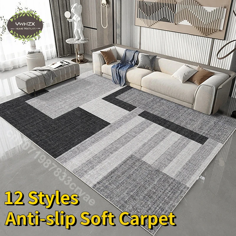 

Geometry Shape Anti-slip Soft Carpet for Entrance Doormat Big Size Floor Mat Tapetes Luxury Rug Living Room Home Decoration