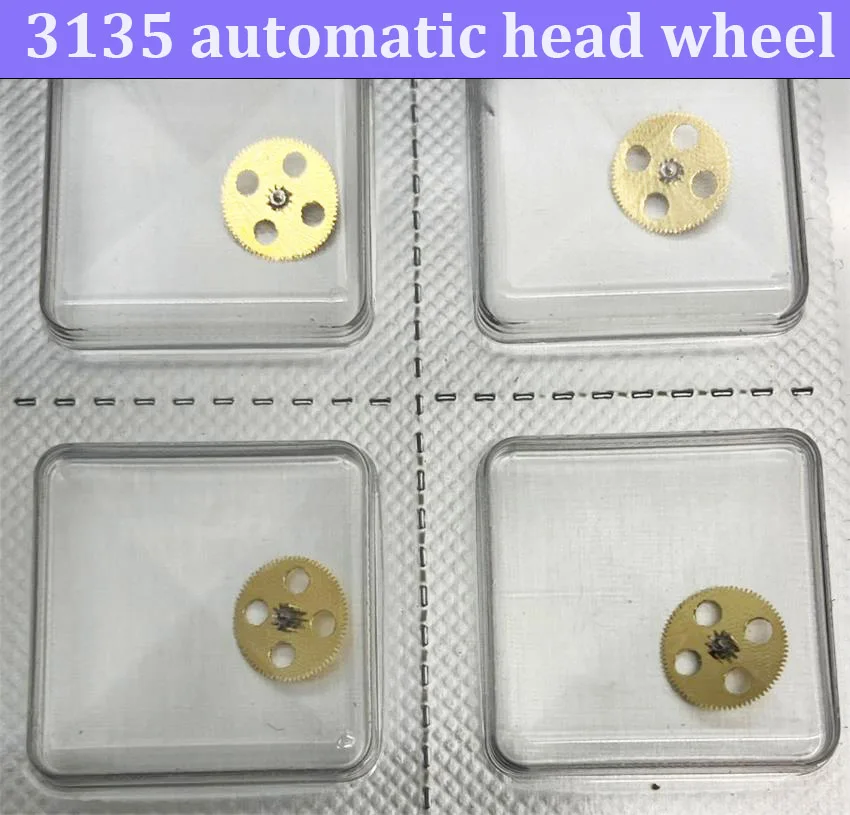 Watch Accessories Suitable For Swis.s 3135 Movement Specific 3135-510 Automatic Head Wheel Four Hole Wheel Automatic One Wheel
