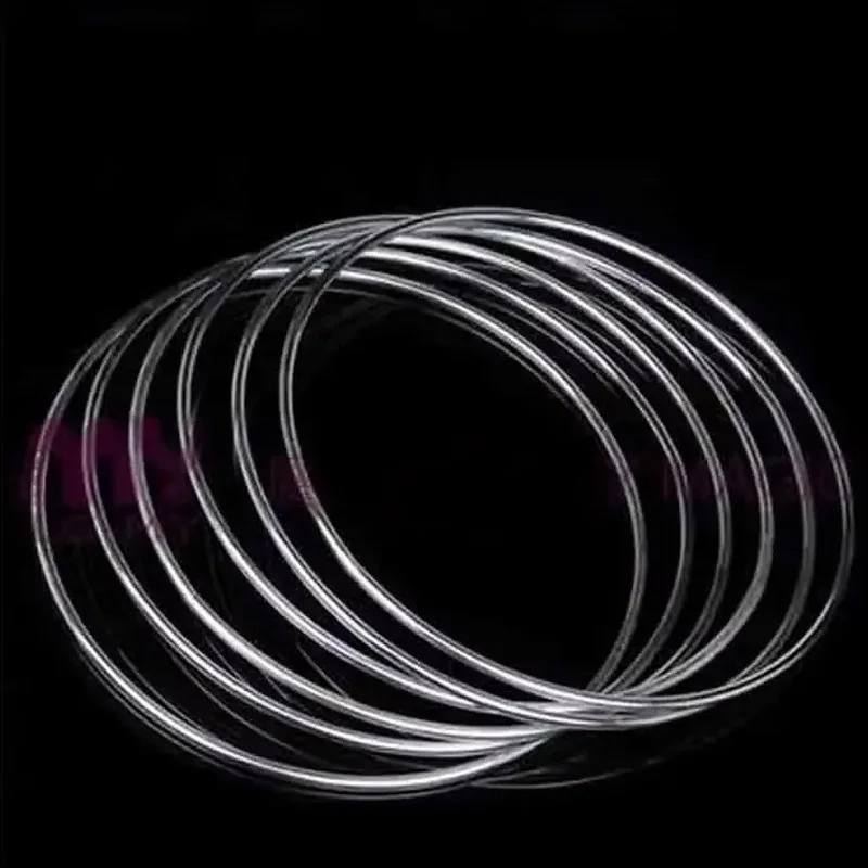 

6 Linking Rings with Magnet Steel Pipe (Dia:30cm) - Magic Tricks,close up,stage magie props,Accessories,Classic Toys