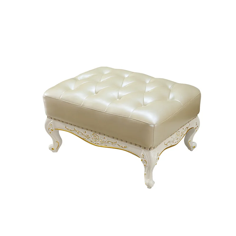 

European shoe changing pedal, princess stool, household, French shoe testing, genuine leather