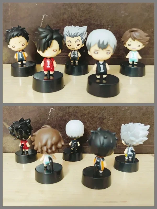 4-5 ซม.Oikawa Tooru Kuroo Tetsurou Kotaro Bokuto Kita Shinsuke Daichi Sawamura PVC Figures รุ่นและ Ys Q Version Gifts สําหรับเครื่อง ds