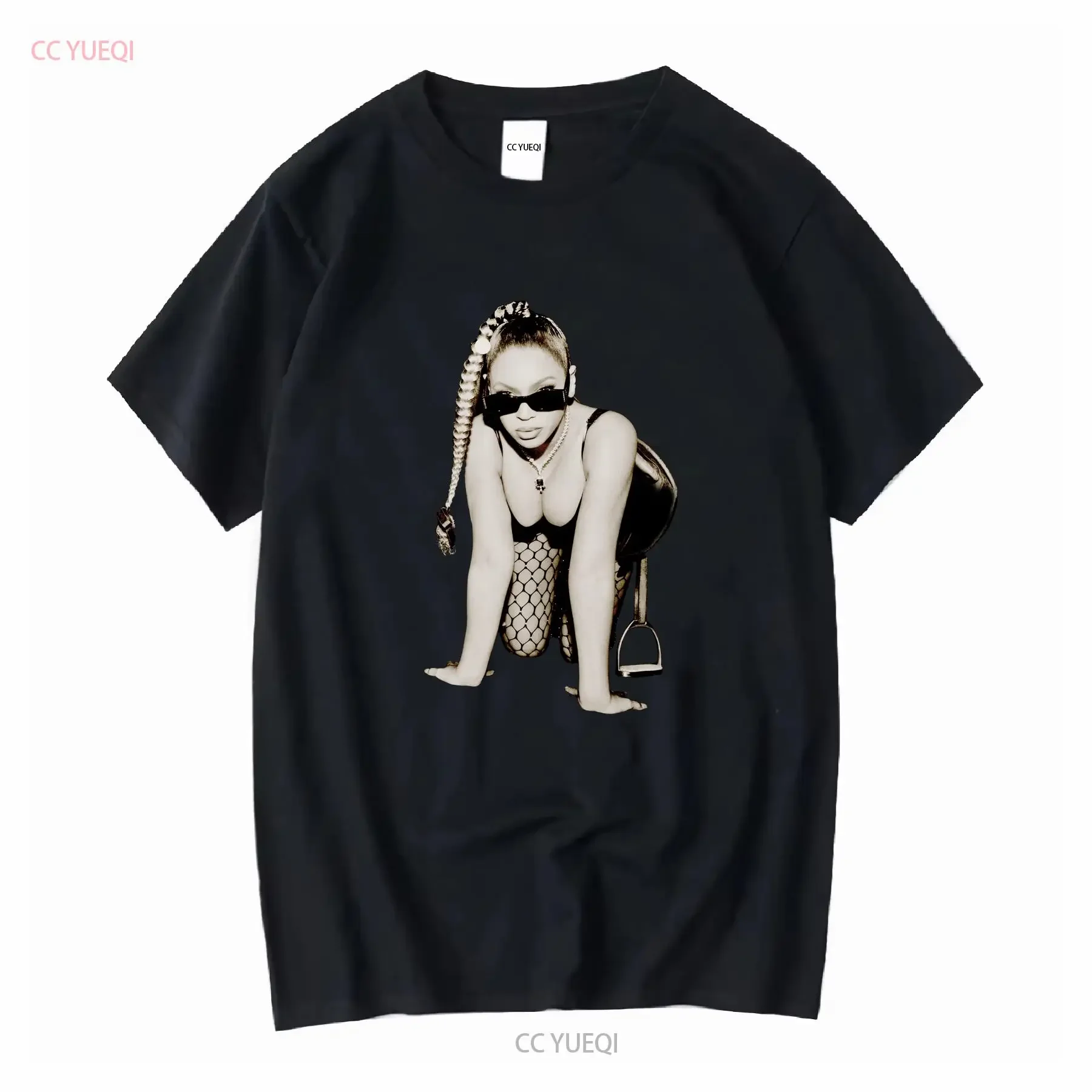 Nachdruck des exklusiven Beyoncé Renaissance World Tour LA T-Shirts aus schwerer Baumwolle NH4469 im Vintage-Look, leicht bequem, für Herren