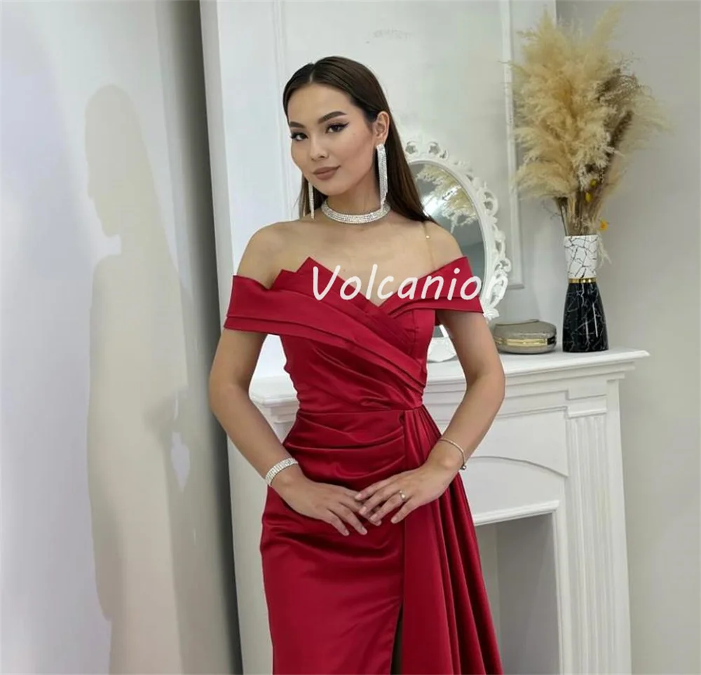 Индивидуальные сексуальные изысканные шармезные рюши с драпировкой Русалка с открытыми плечами Длинные платья на заказ Вечерние платья Доступны размеры