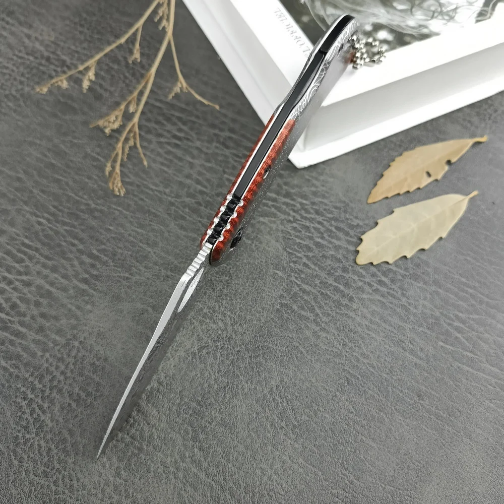 Cuchillo plegable láser X82, cuchillo táctico, cuchillo plegable de caza para acampar al aire libre, cuchillo EDC multifuncional, cuchillo de autodefensa para pies