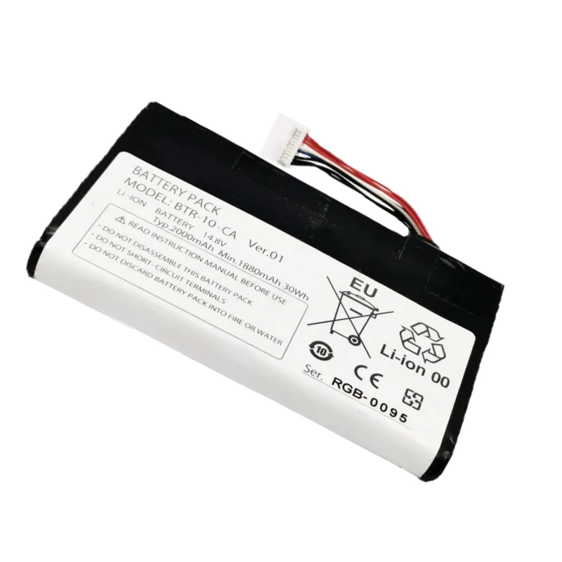High Quality Battery BTR-10 BTR-10-AC for Compex Fujikura Fusion Splicer  FSM-12S 12S 22S S015527 FSM-12R 14.8V 2000mAh