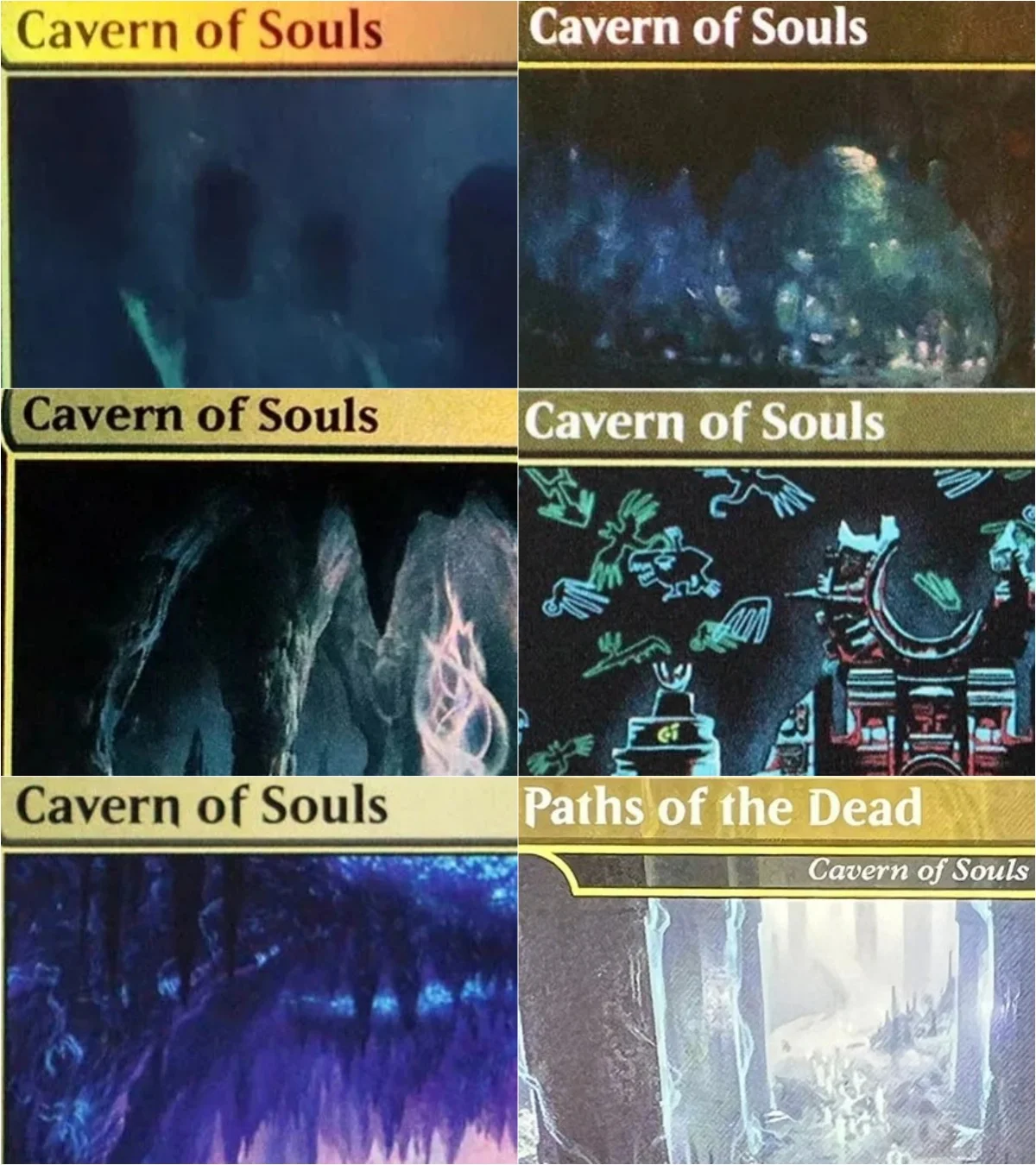 

"Cavern of Souls" TCG Magical Proxy Cards High Quality Top Game Gathering Board Playing Trading Cards
